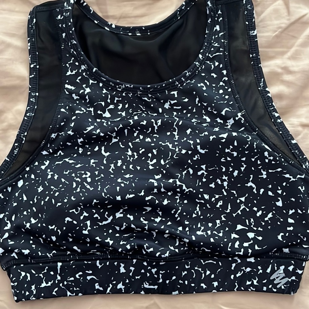 Nicole Miller Active Mesh Sports Bra S